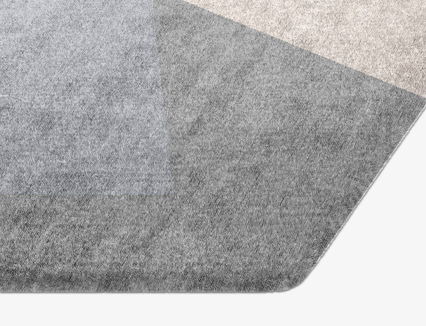 Mardy  Hexagon Hand Knotted Bamboo Silk Custom Rug by Rug Artisan