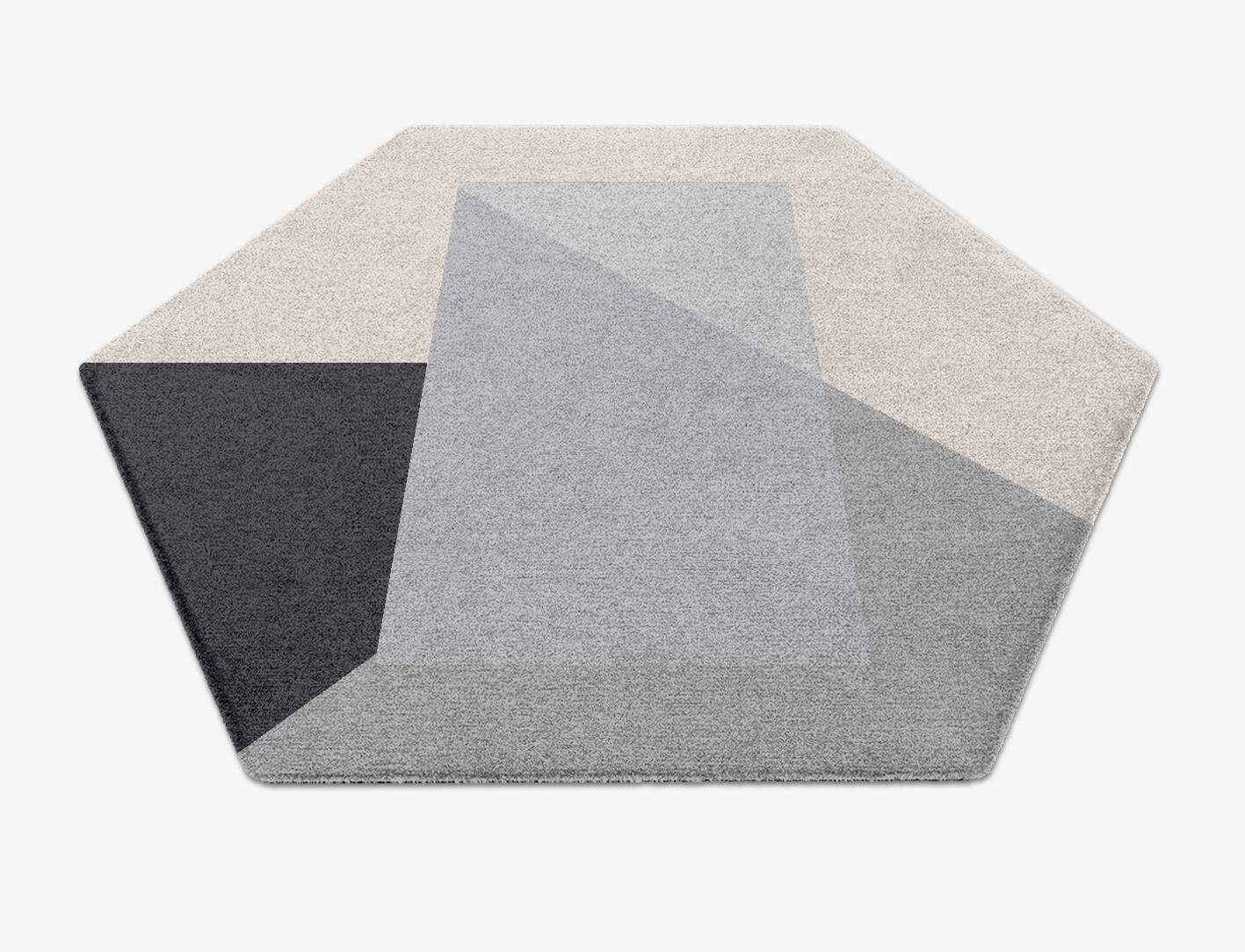 Mardy  Hexagon Hand Knotted Tibetan Wool Custom Rug by Rug Artisan