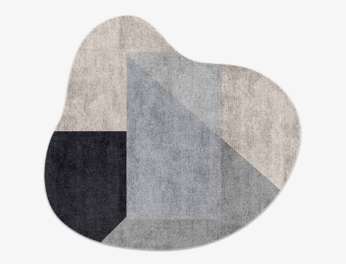 Mardy  Splash Hand Knotted Bamboo Silk Custom Rug by Rug Artisan