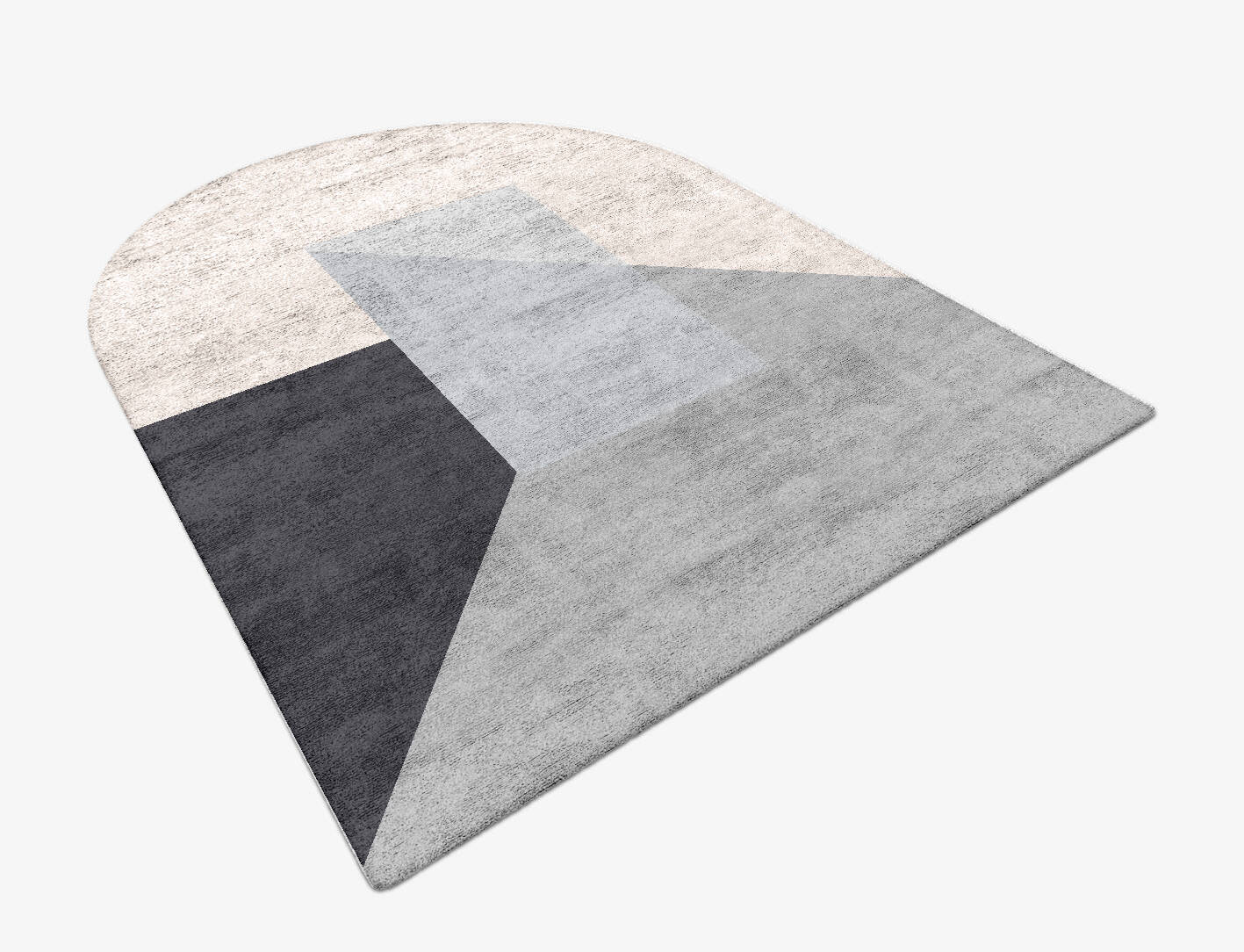 Mardy  Arch Hand Tufted Bamboo Silk Custom Rug by Rug Artisan