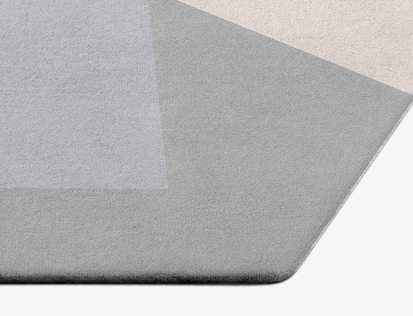 Mardy  Hexagon Hand Tufted Pure Wool Custom Rug by Rug Artisan