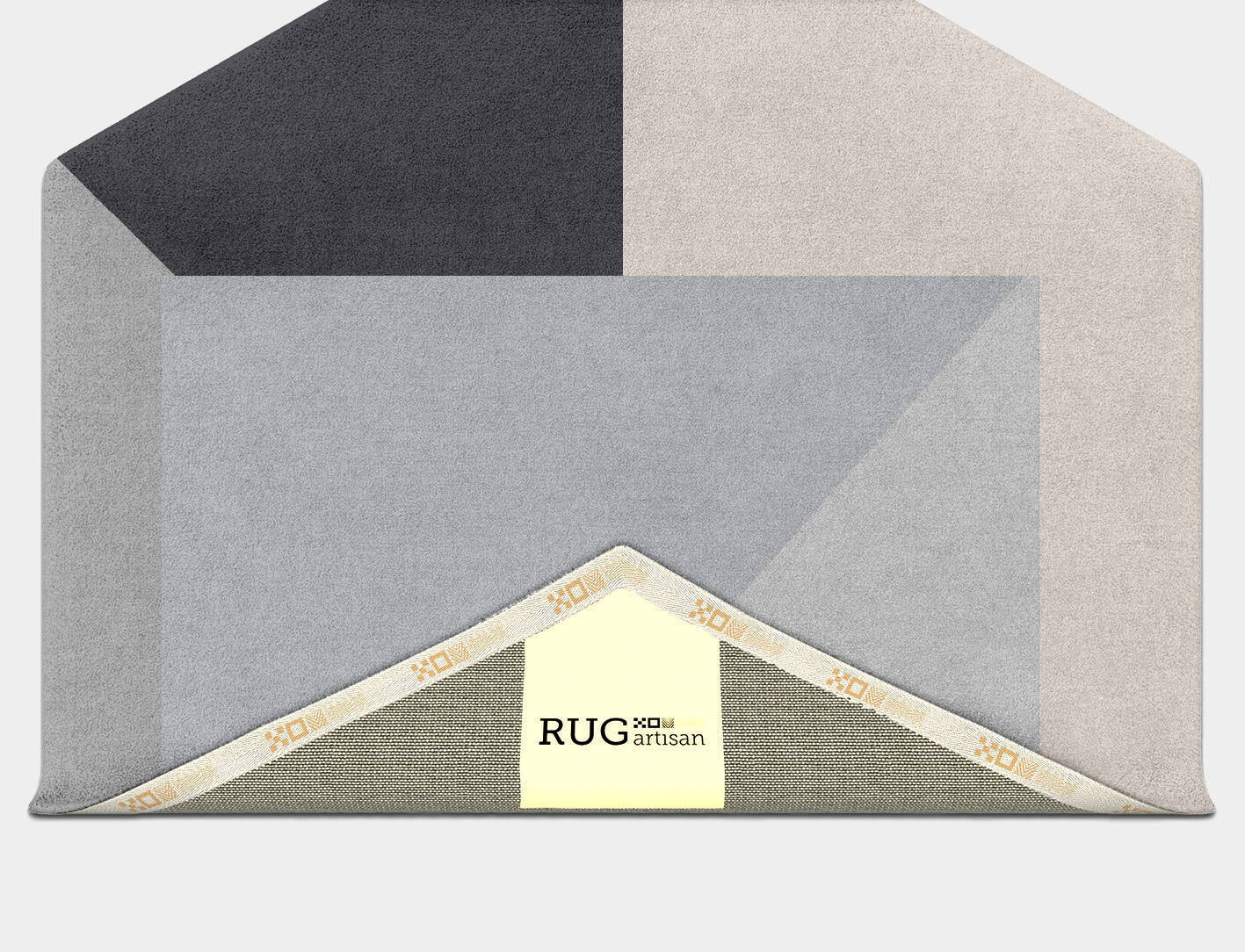 Mardy  Hexagon Hand Tufted Pure Wool Custom Rug by Rug Artisan