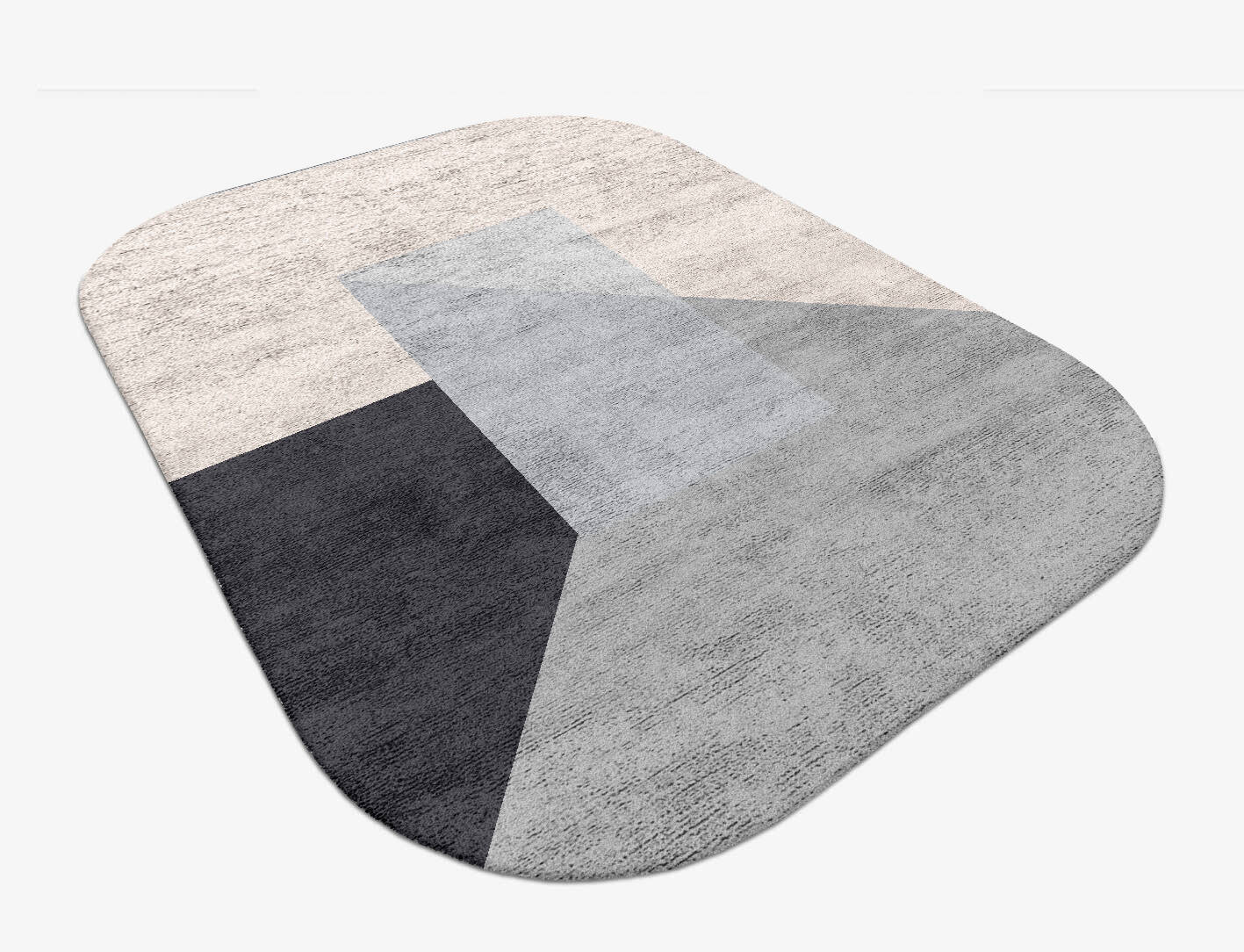 Mardy  Oblong Hand Tufted Bamboo Silk Custom Rug by Rug Artisan