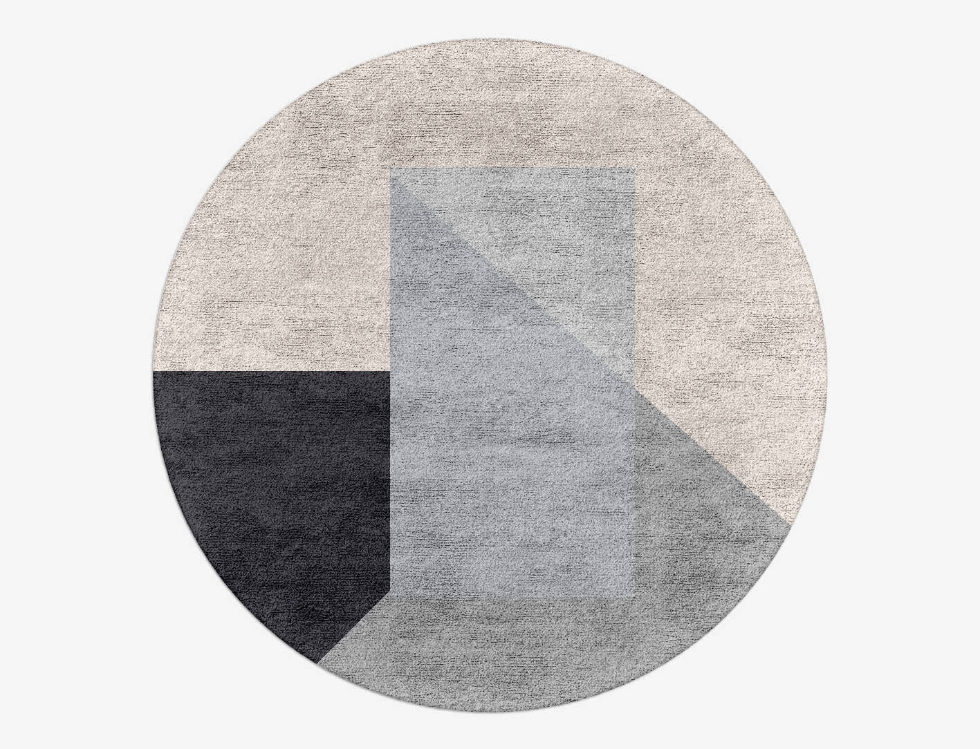 Mardy  Round Hand Tufted Bamboo Silk Custom Rug by Rug Artisan