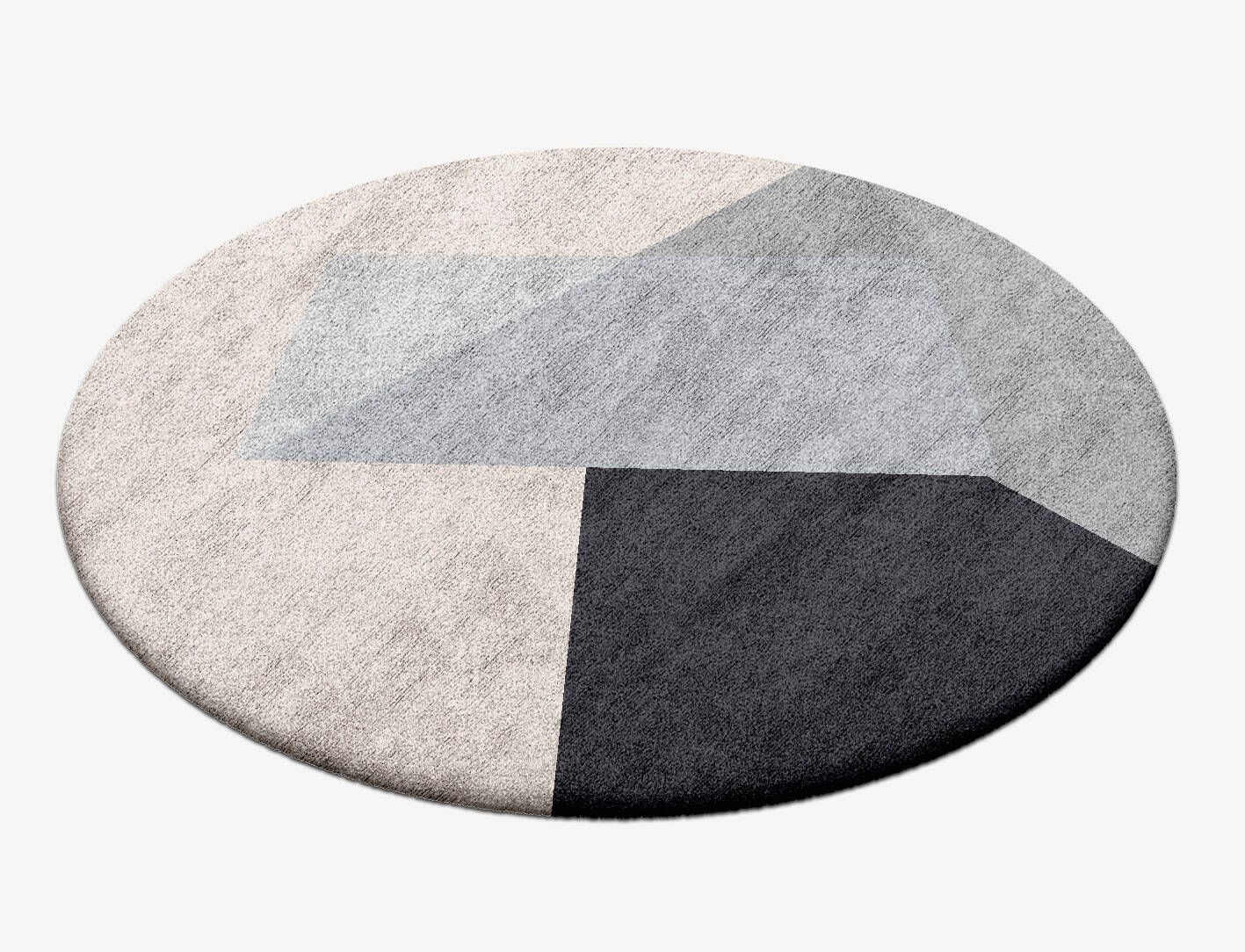 Mardy  Round Hand Tufted Bamboo Silk Custom Rug by Rug Artisan