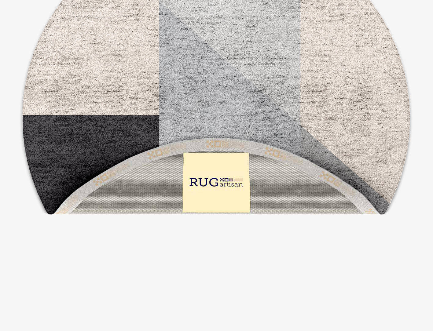 Mardy  Round Hand Tufted Bamboo Silk Custom Rug by Rug Artisan
