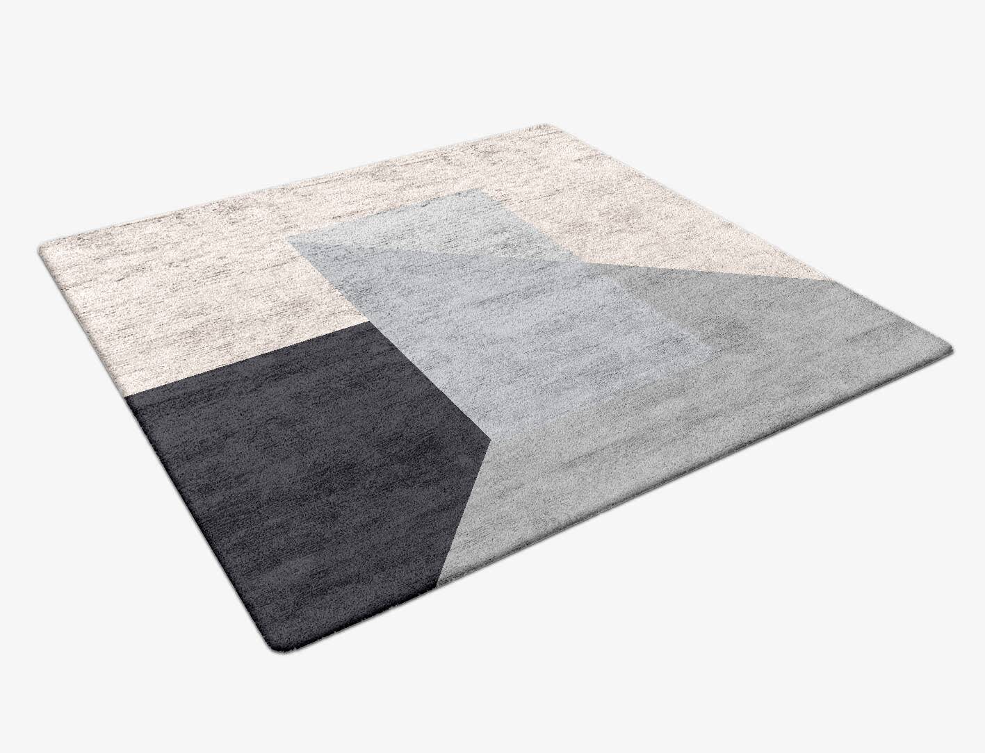Mardy  Square Hand Tufted Bamboo Silk Custom Rug by Rug Artisan