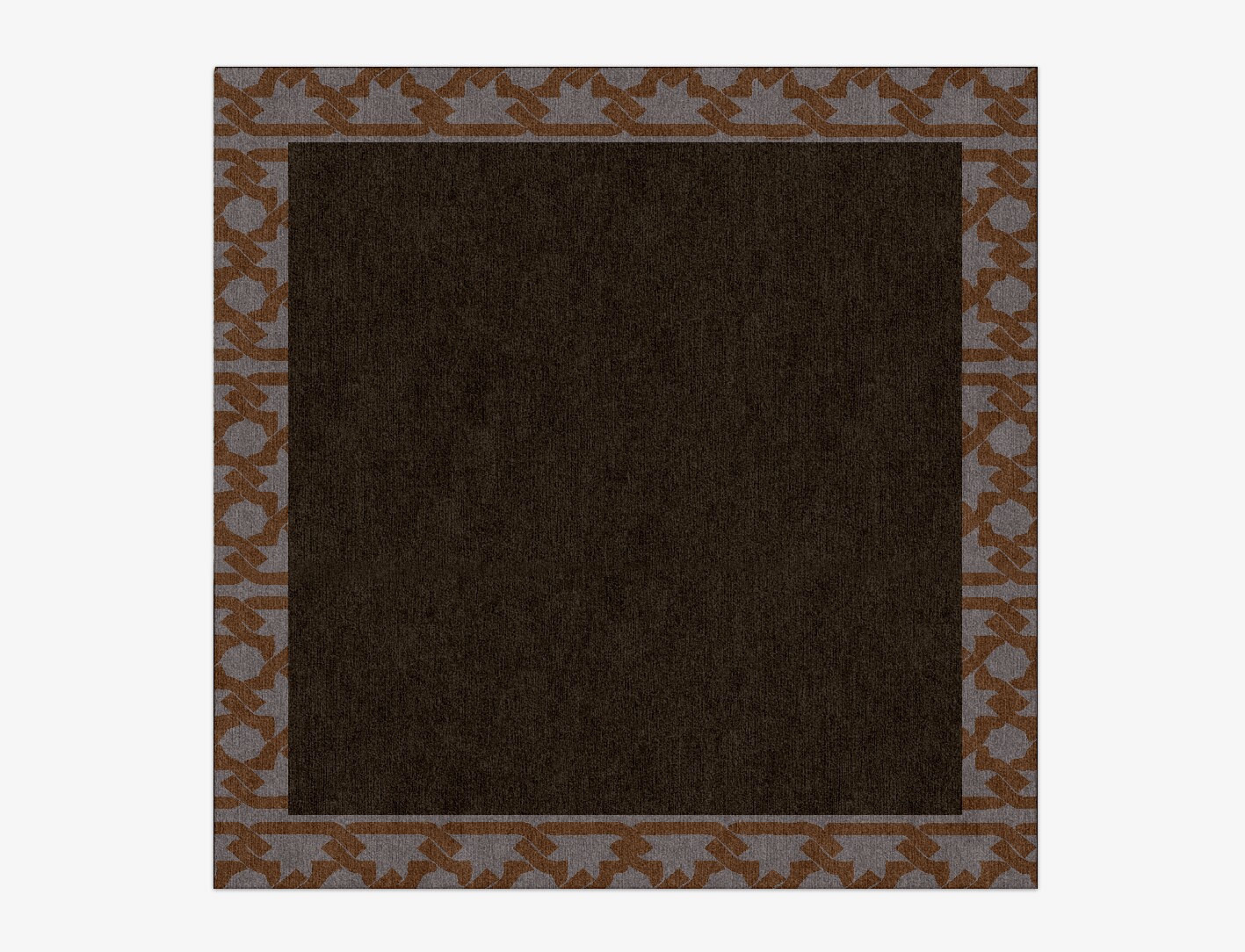 Margo Geometric Square Hand Knotted Tibetan Wool Custom Rug by Rug Artisan