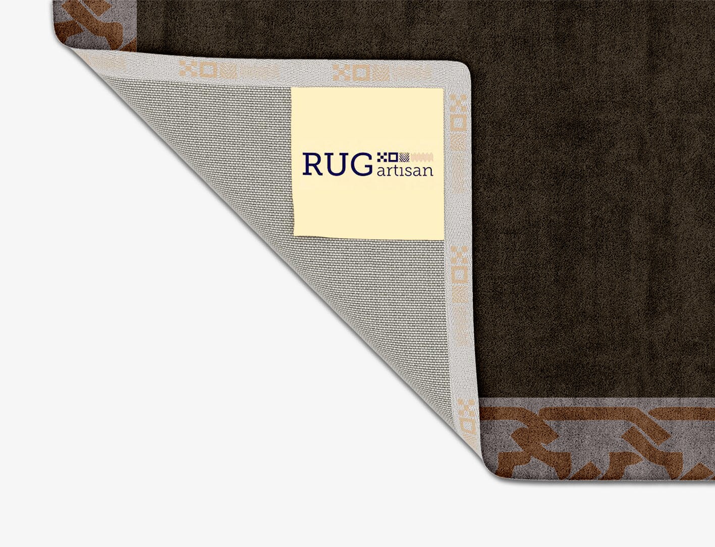 Margo Geometric Square Hand Tufted Bamboo Silk Custom Rug by Rug Artisan