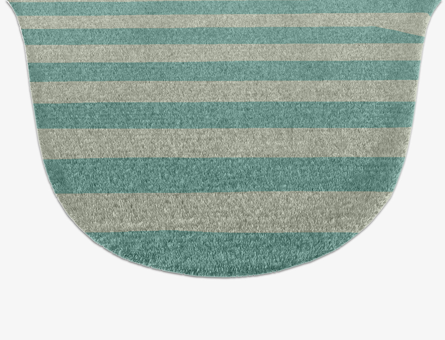 Mark Geometric Drop Hand Knotted Tibetan Wool Custom Rug by Rug Artisan