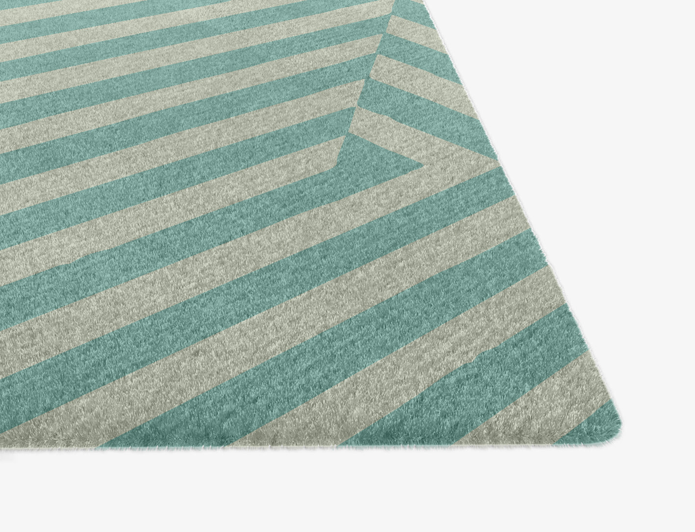 Mark Geometric Ogee Hand Knotted Tibetan Wool Custom Rug by Rug Artisan