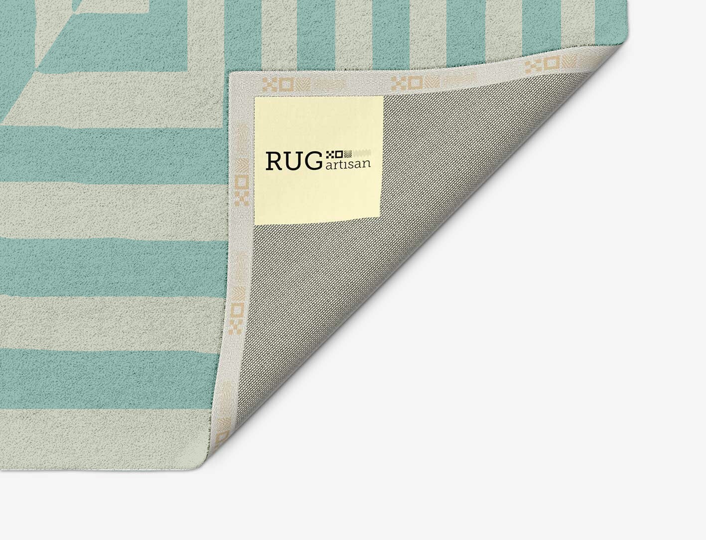 Mark Geometric Arch Hand Tufted Pure Wool Custom Rug by Rug Artisan