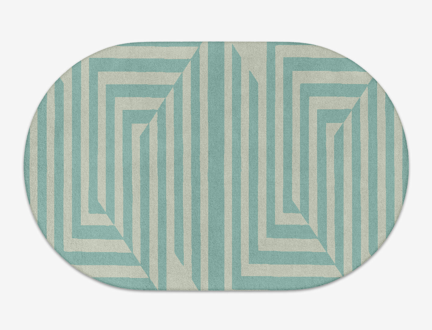 Mark Geometric Capsule Hand Tufted Pure Wool Custom Rug by Rug Artisan