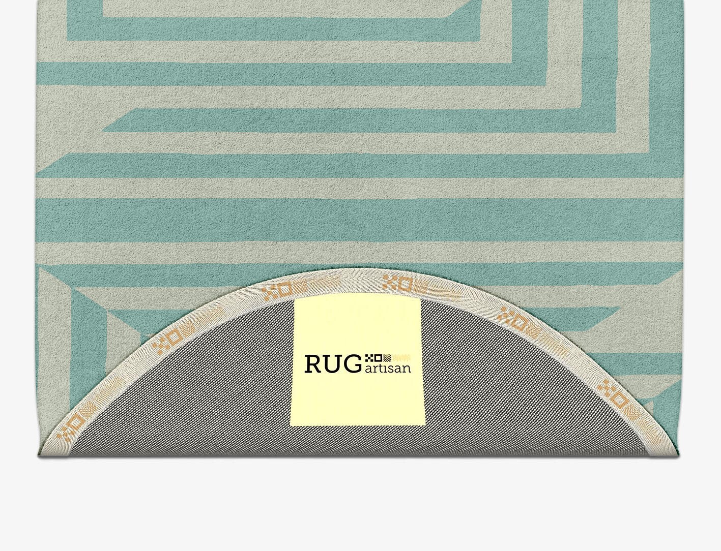 Mark Geometric Capsule Hand Tufted Pure Wool Custom Rug by Rug Artisan
