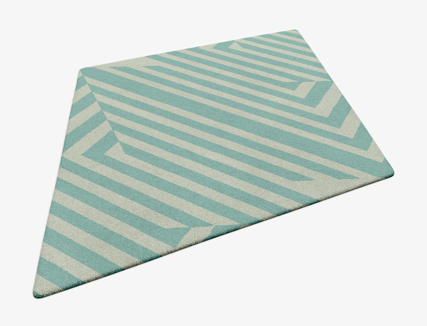 Mark Geometric Diamond Hand Tufted Pure Wool Custom Rug by Rug Artisan