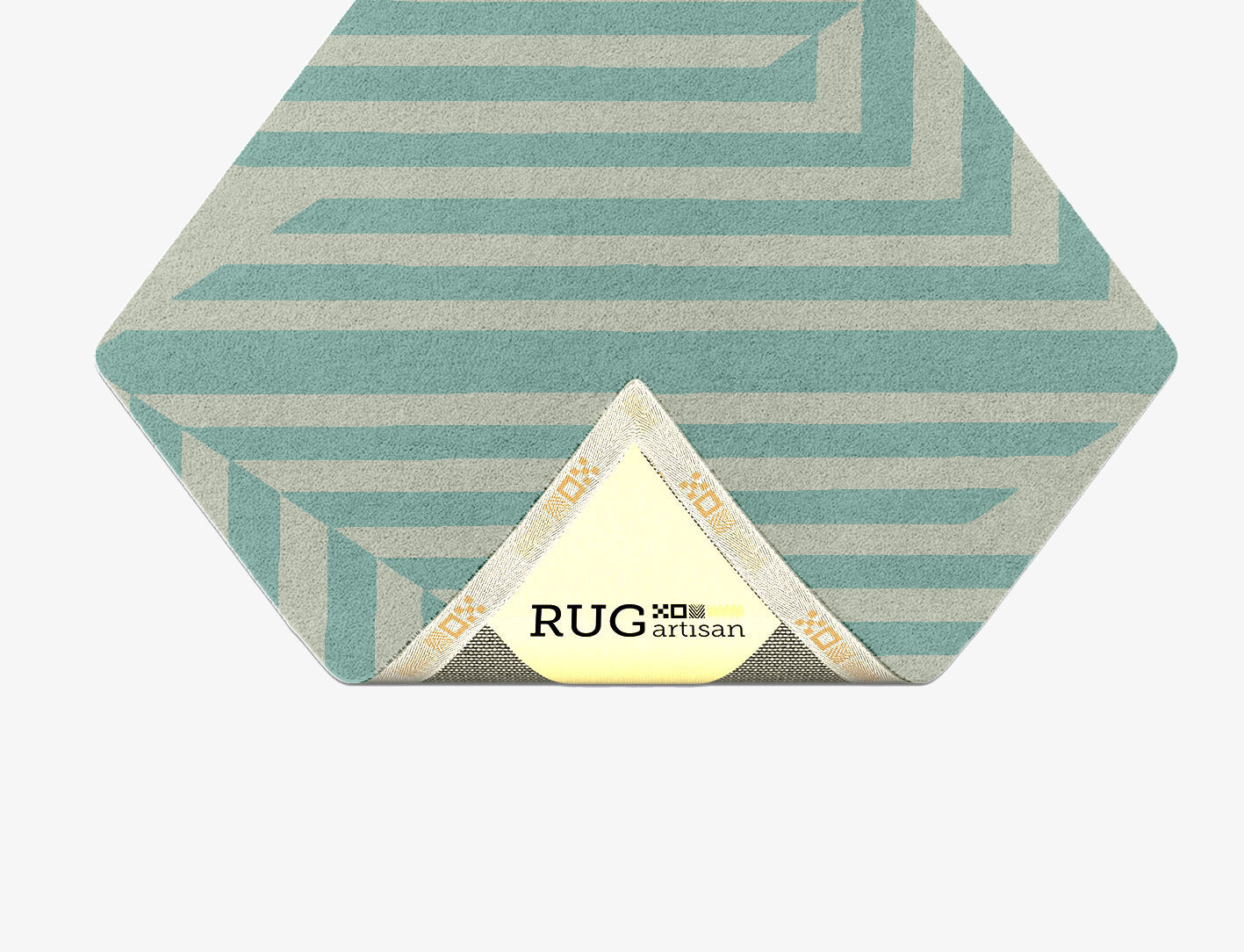 Mark Geometric Diamond Hand Tufted Pure Wool Custom Rug by Rug Artisan