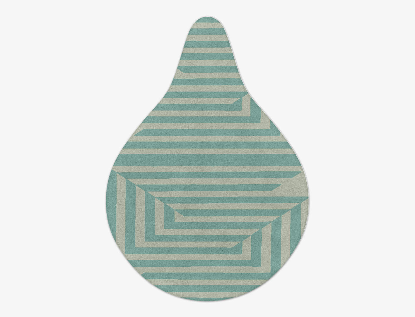 Mark Geometric Drop Hand Tufted Pure Wool Custom Rug by Rug Artisan