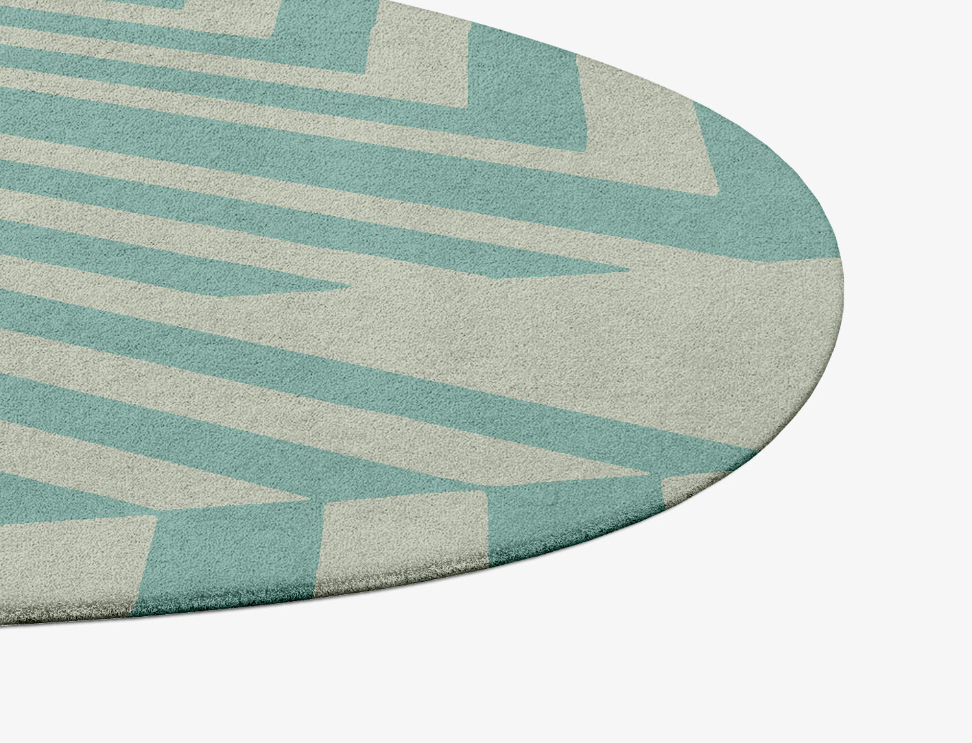Mark Geometric Splash Hand Tufted Pure Wool Custom Rug by Rug Artisan