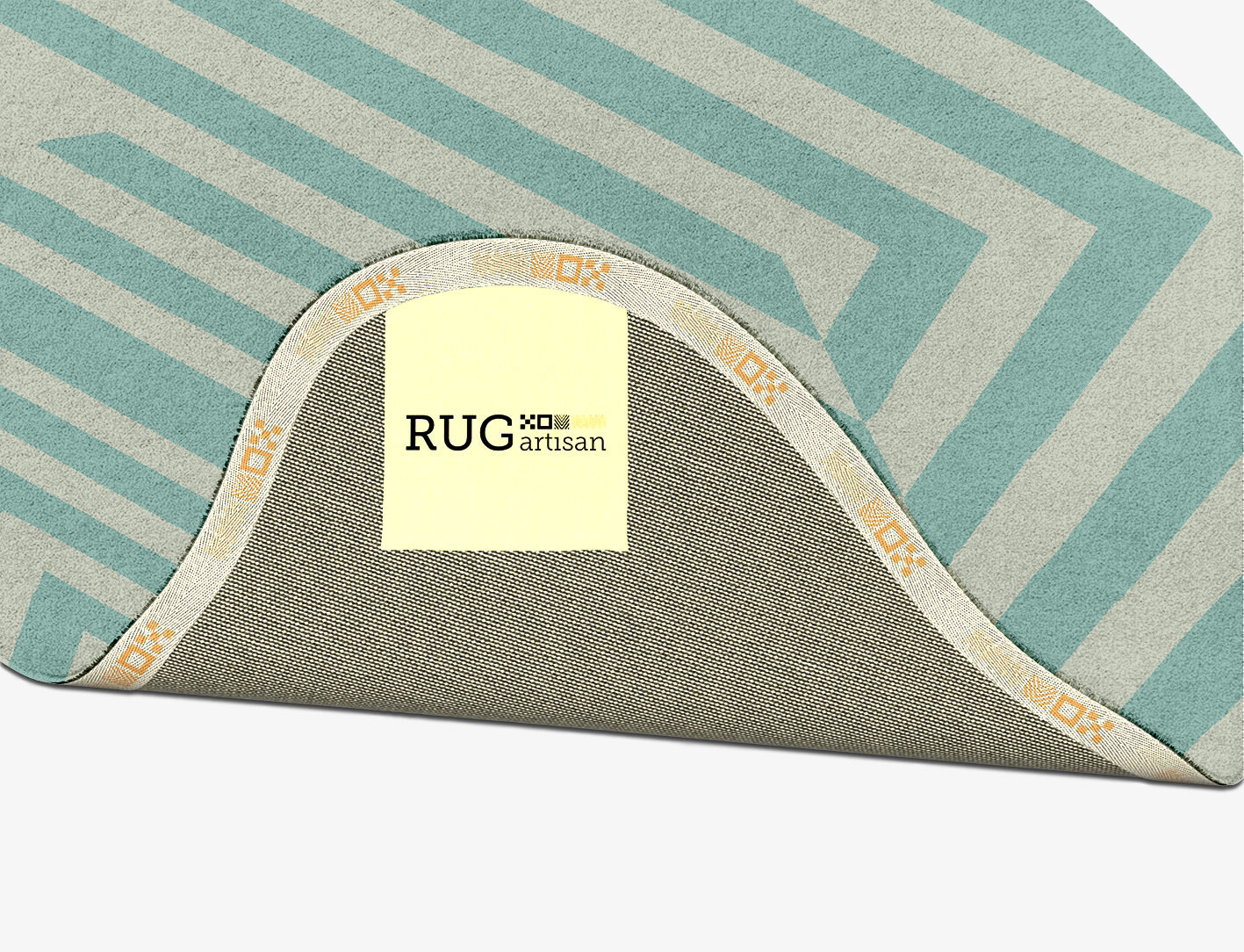 Mark Geometric Splash Hand Tufted Pure Wool Custom Rug by Rug Artisan