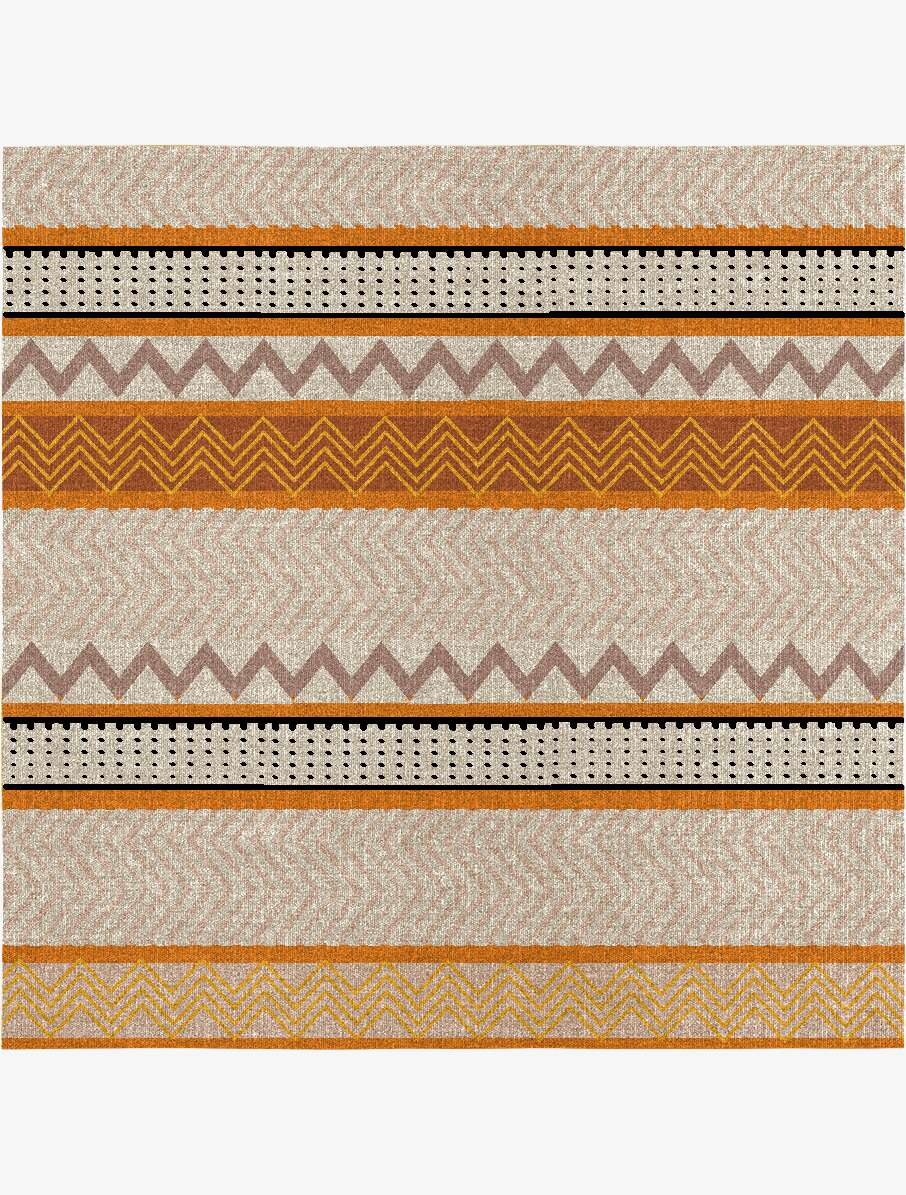 Marmalade Flatweaves Square Flatweave New Zealand Wool Custom Rug by Rug Artisan