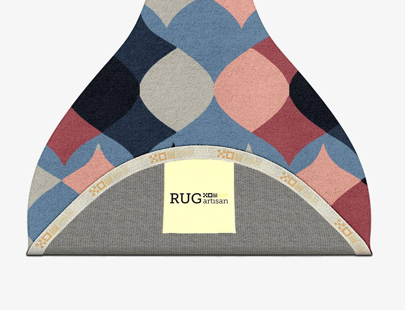Marquise Modern Geometrics Drop Hand Tufted Pure Wool Custom Rug by Rug Artisan