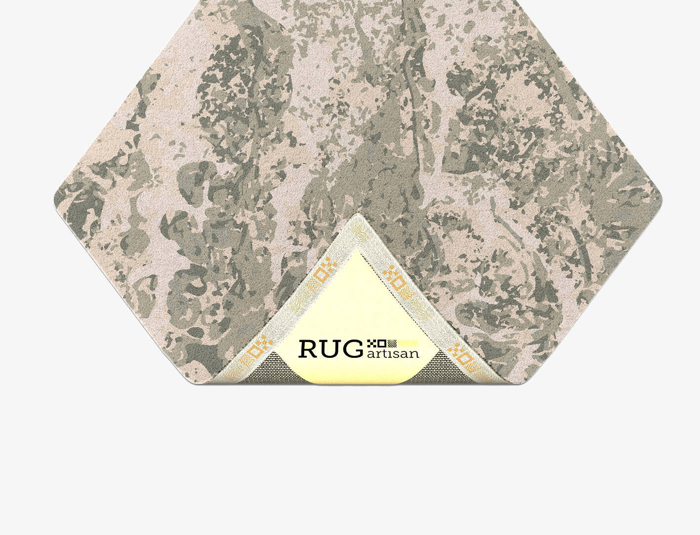 Mars Surface Art Diamond Hand Tufted Pure Wool Custom Rug by Rug Artisan