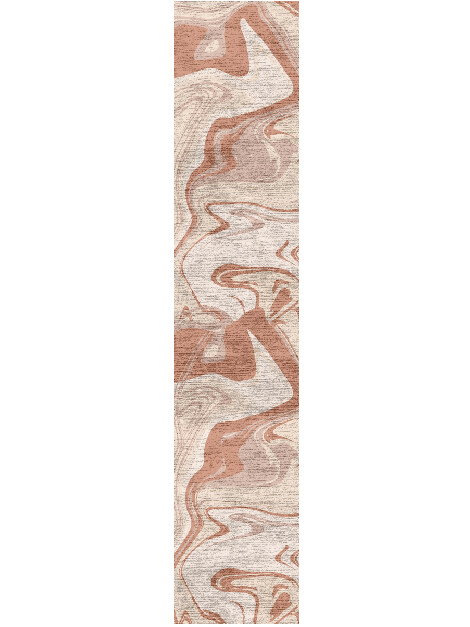 Marshland Surface Art Runner Hand Knotted Bamboo Silk Custom Rug by Rug Artisan