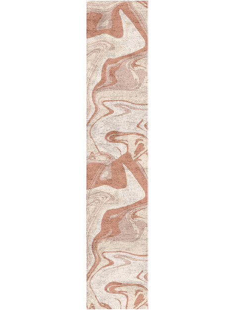 Marshland Surface Art Runner Hand Tufted Bamboo Silk Custom Rug by Rug Artisan