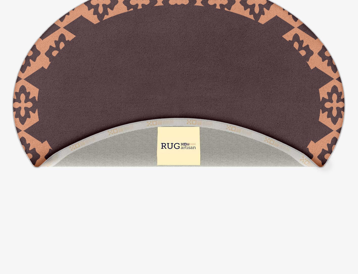 Mast Geometric Oval Hand Tufted Pure Wool Custom Rug by Rug Artisan