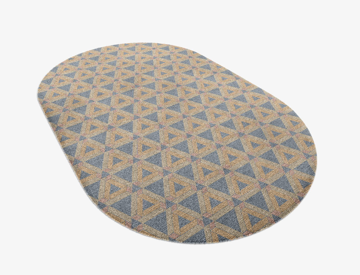 Matchsticks Geometric Capsule Hand Knotted Tibetan Wool Custom Rug by Rug Artisan