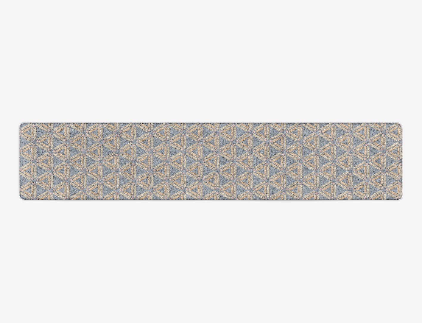 Matchsticks Geometric Runner Hand Tufted Pure Wool Custom Rug by Rug Artisan