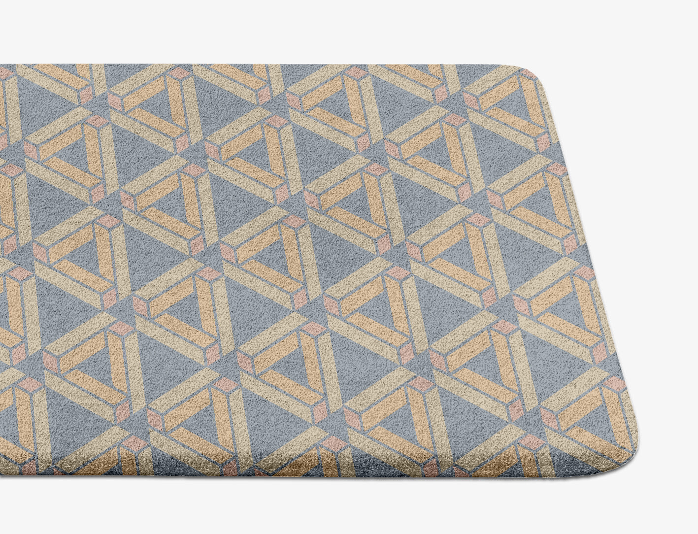Matchsticks Geometric Runner Hand Tufted Pure Wool Custom Rug by Rug Artisan