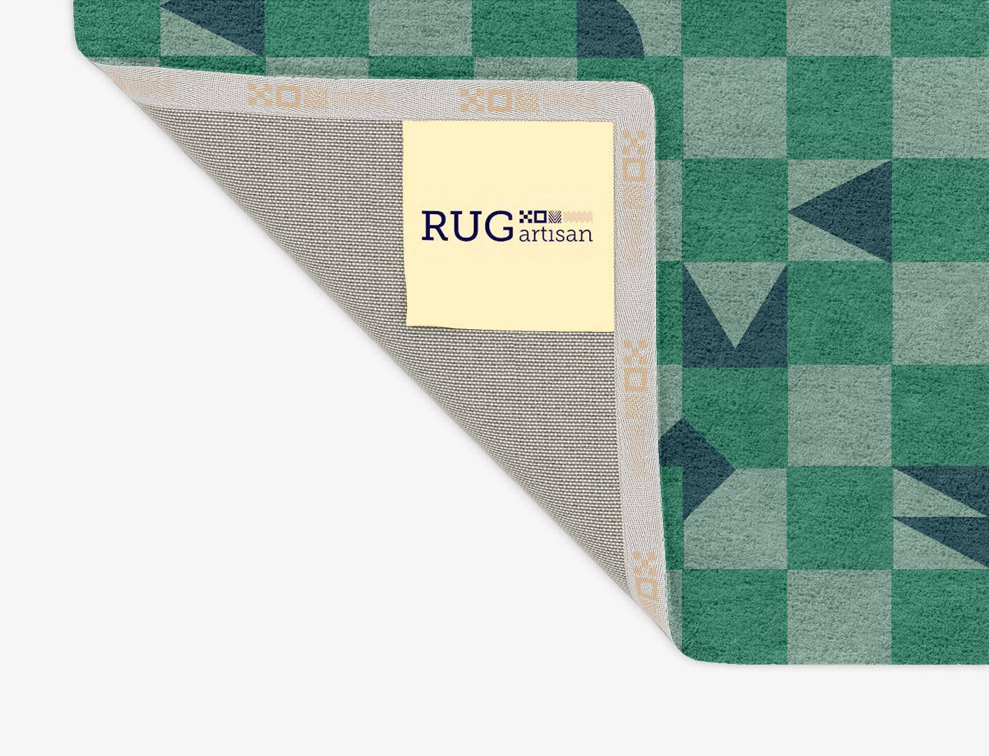 Maths Modern Geometrics Rectangle Hand Tufted Pure Wool Custom Rug by Rug Artisan