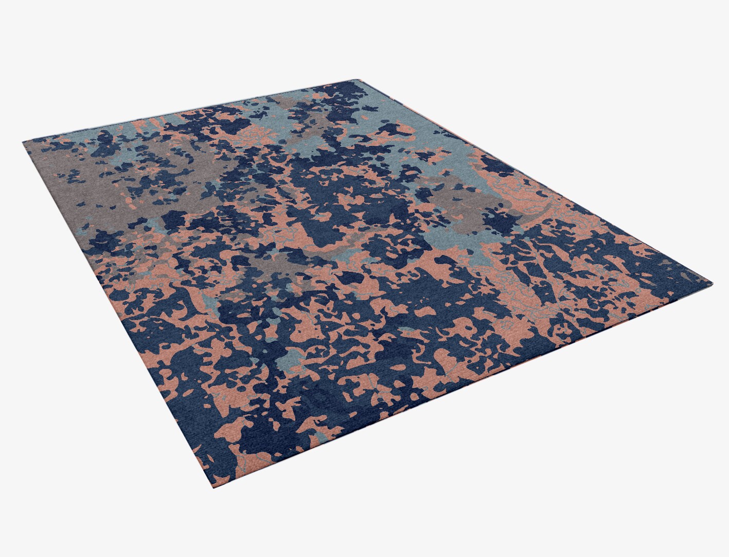 Mayhem Surface Art Rectangle Hand Knotted Tibetan Wool Custom Rug by Rug Artisan