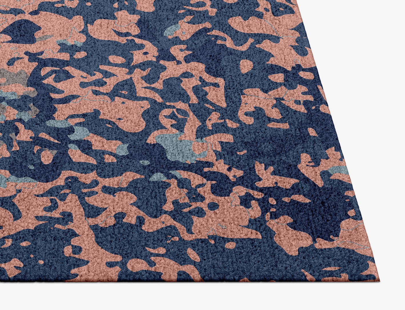 Mayhem Surface Art Rectangle Hand Knotted Tibetan Wool Custom Rug by Rug Artisan