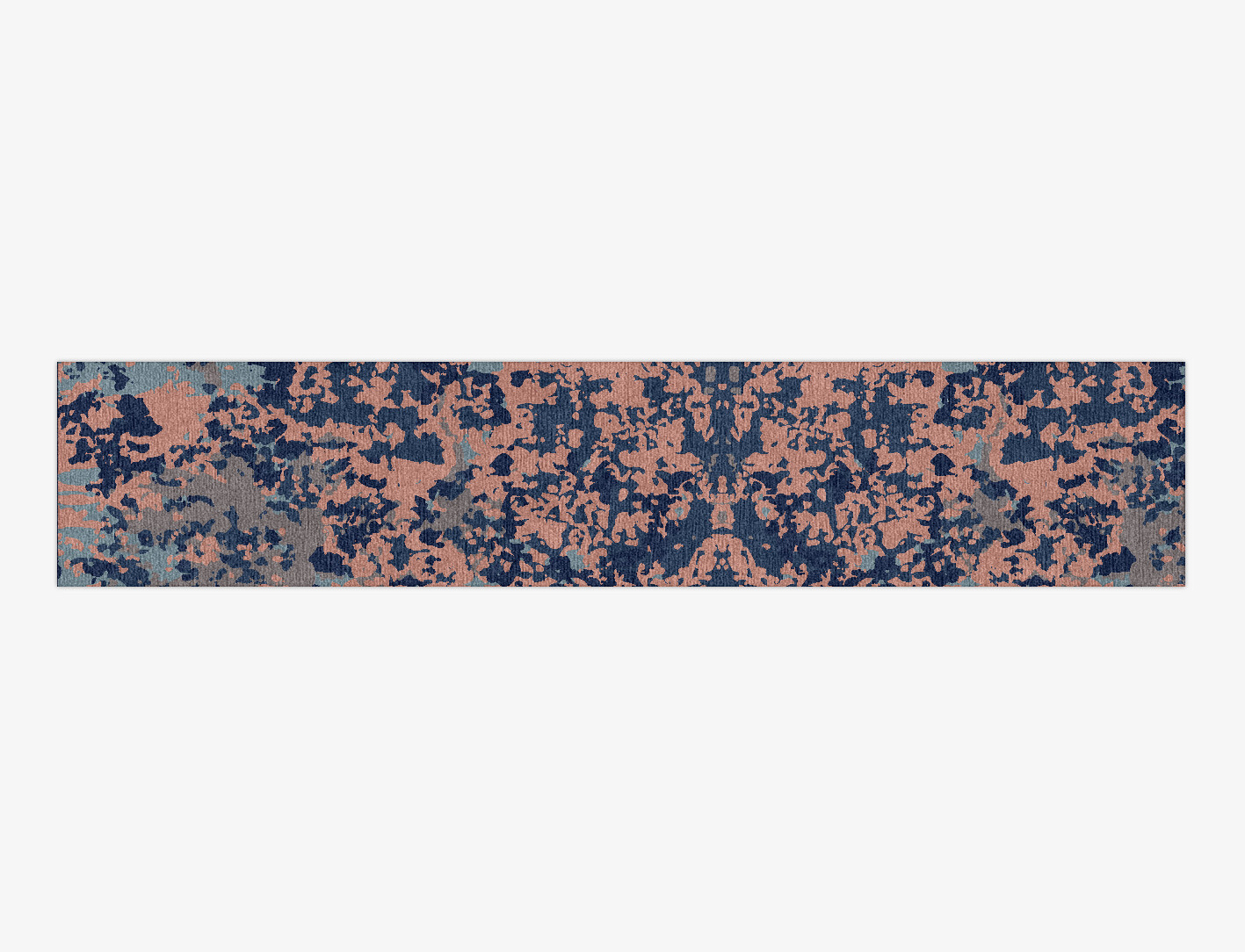 Mayhem Surface Art Runner Hand Knotted Tibetan Wool Custom Rug by Rug Artisan