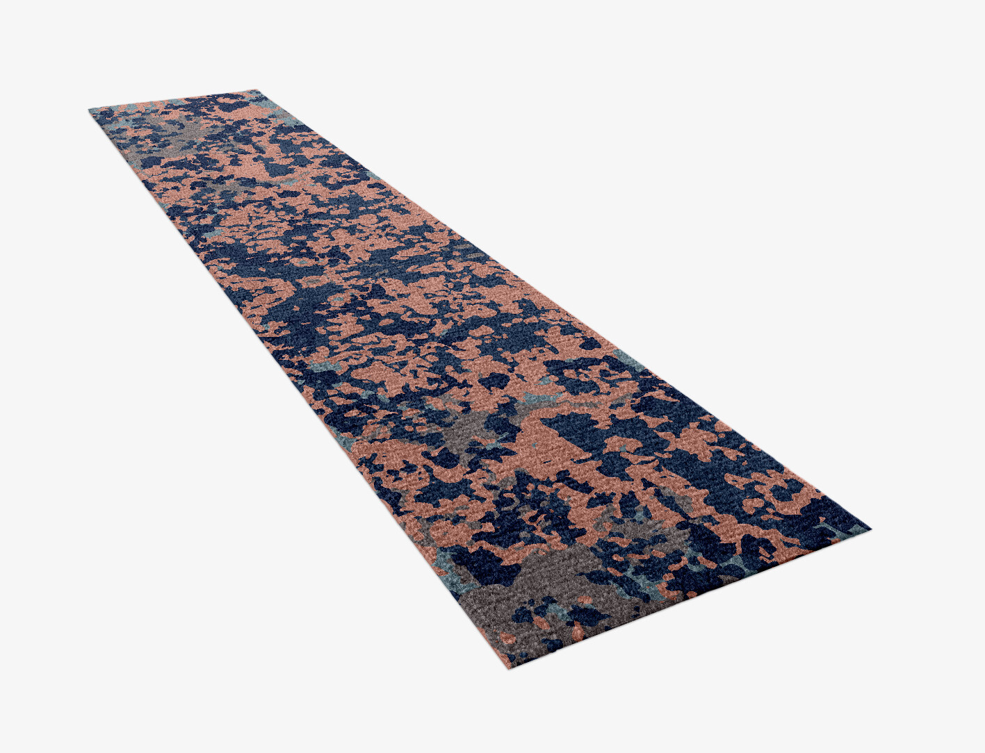Mayhem Surface Art Runner Hand Knotted Tibetan Wool Custom Rug by Rug Artisan