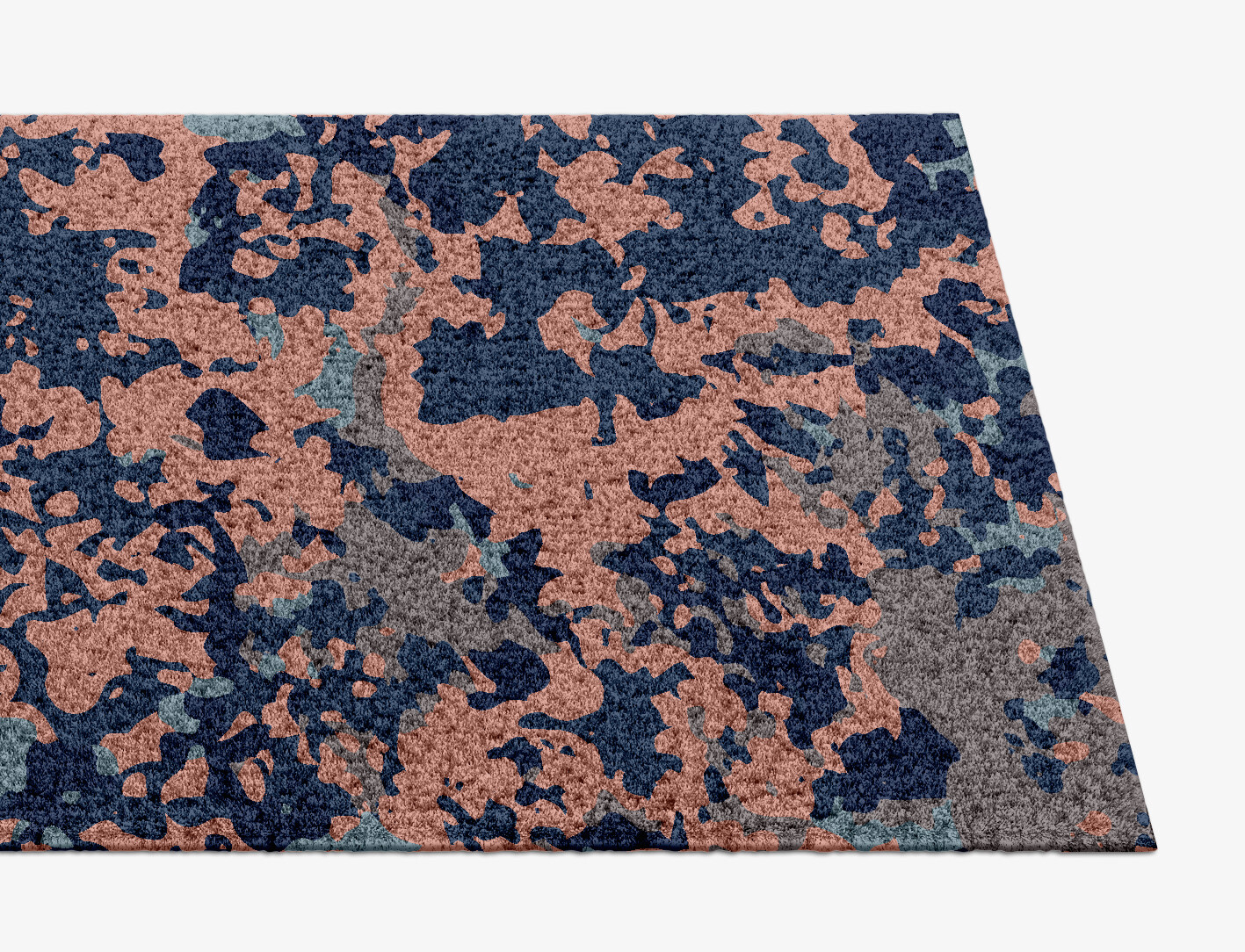 Mayhem Surface Art Runner Hand Knotted Tibetan Wool Custom Rug by Rug Artisan