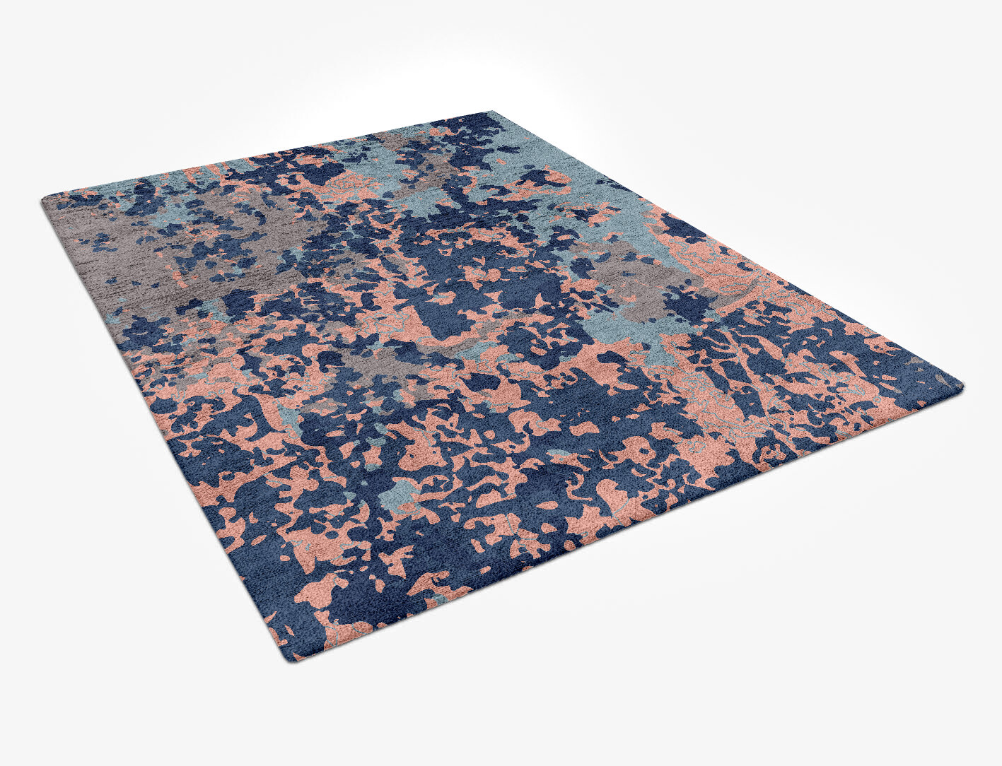 Mayhem Surface Art Rectangle Hand Tufted Bamboo Silk Custom Rug by Rug Artisan