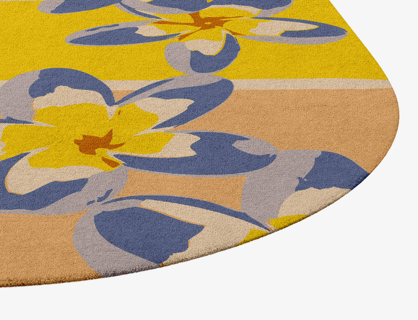 Maytime Floral Eight Hand Tufted Pure Wool Custom Rug by Rug Artisan