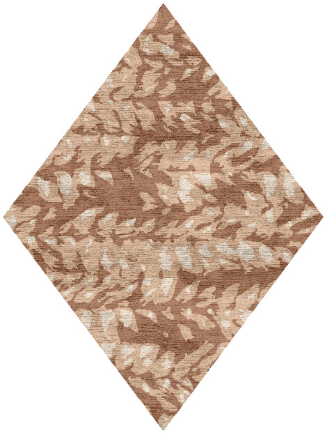 Mead Abstract Diamond Hand Knotted Bamboo Silk Custom Rug by Rug Artisan