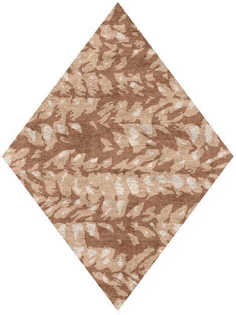 Mead Abstract Diamond Hand Tufted Bamboo Silk Custom Rug by Rug Artisan