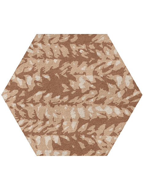 Mead Abstract Hexagon Hand Tufted Pure Wool Custom Rug by Rug Artisan