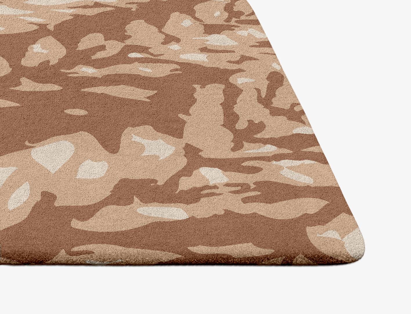 Mead Abstract Ogee Hand Tufted Pure Wool Custom Rug by Rug Artisan