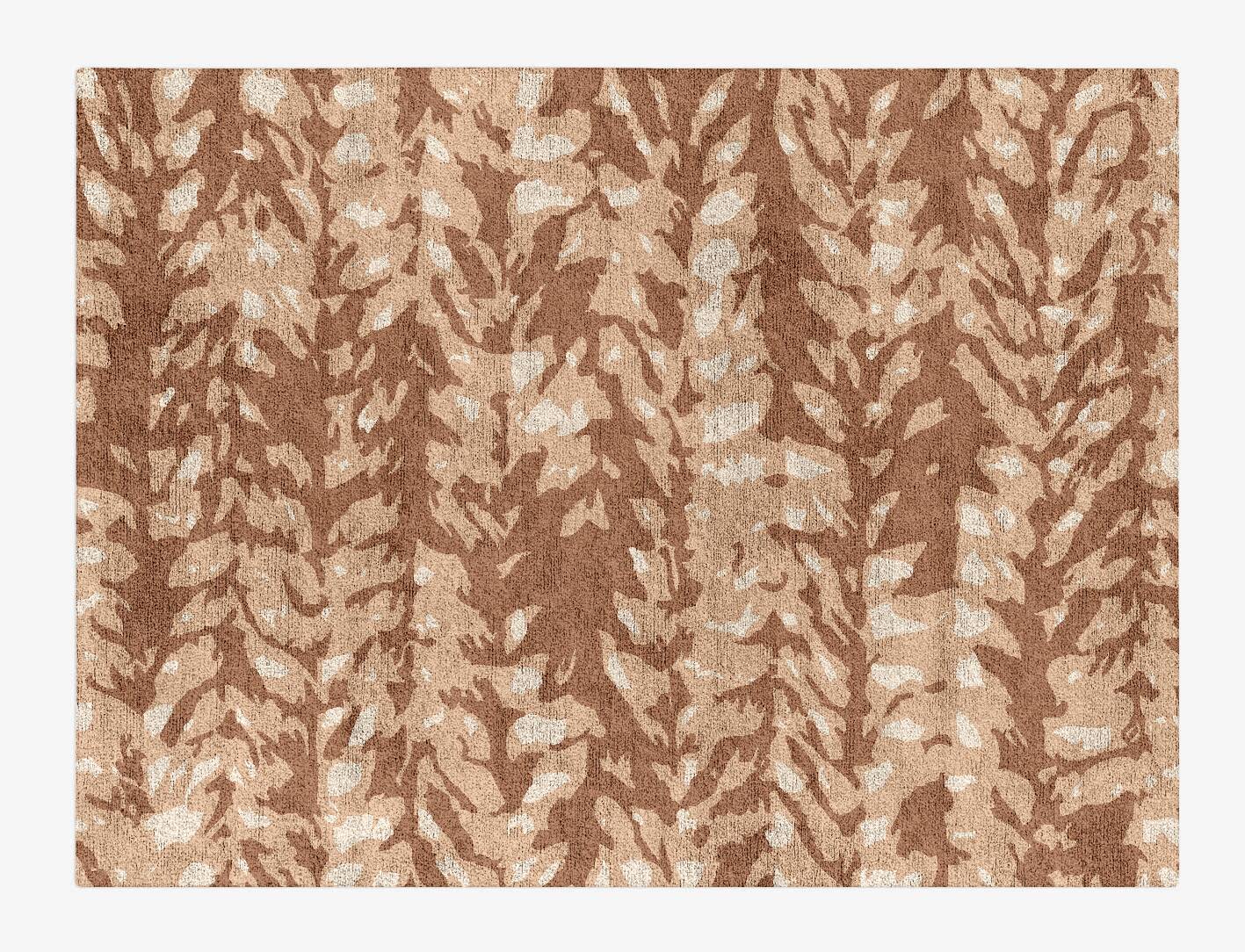 Mead Abstract Rectangle Hand Tufted Bamboo Silk Custom Rug by Rug Artisan