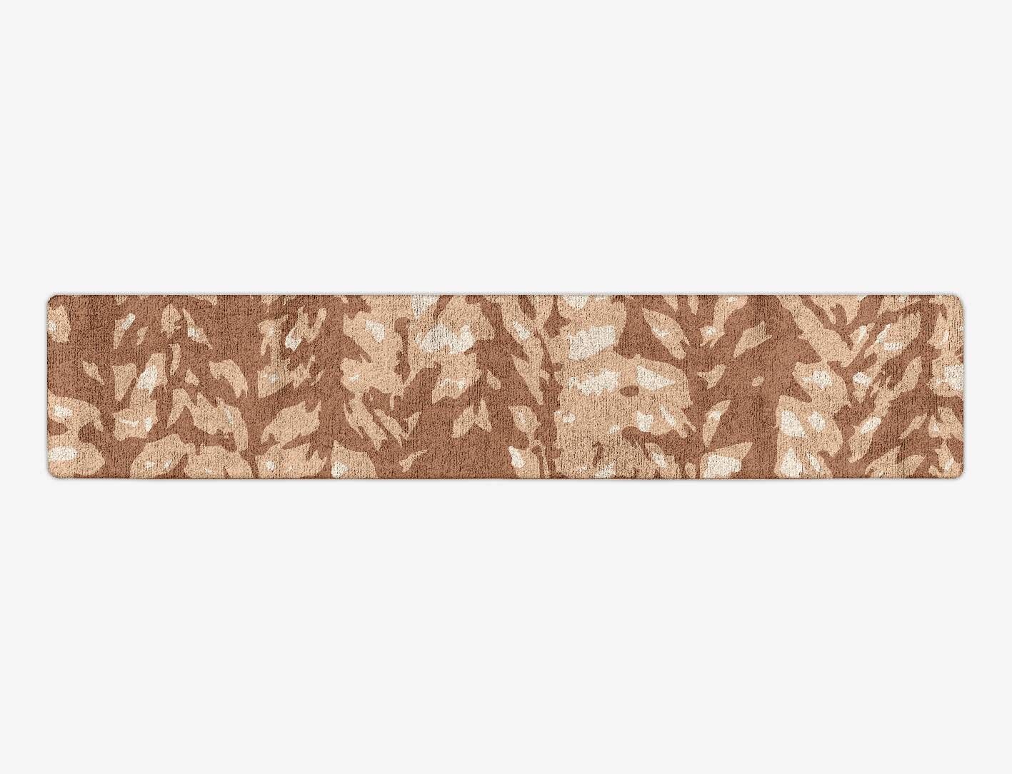 Mead Abstract Runner Hand Tufted Bamboo Silk Custom Rug by Rug Artisan