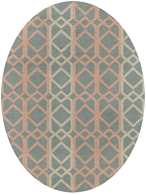 Meditrina Blue Royal Oval Hand Tufted Pure Wool Custom Rug by Rug Artisan