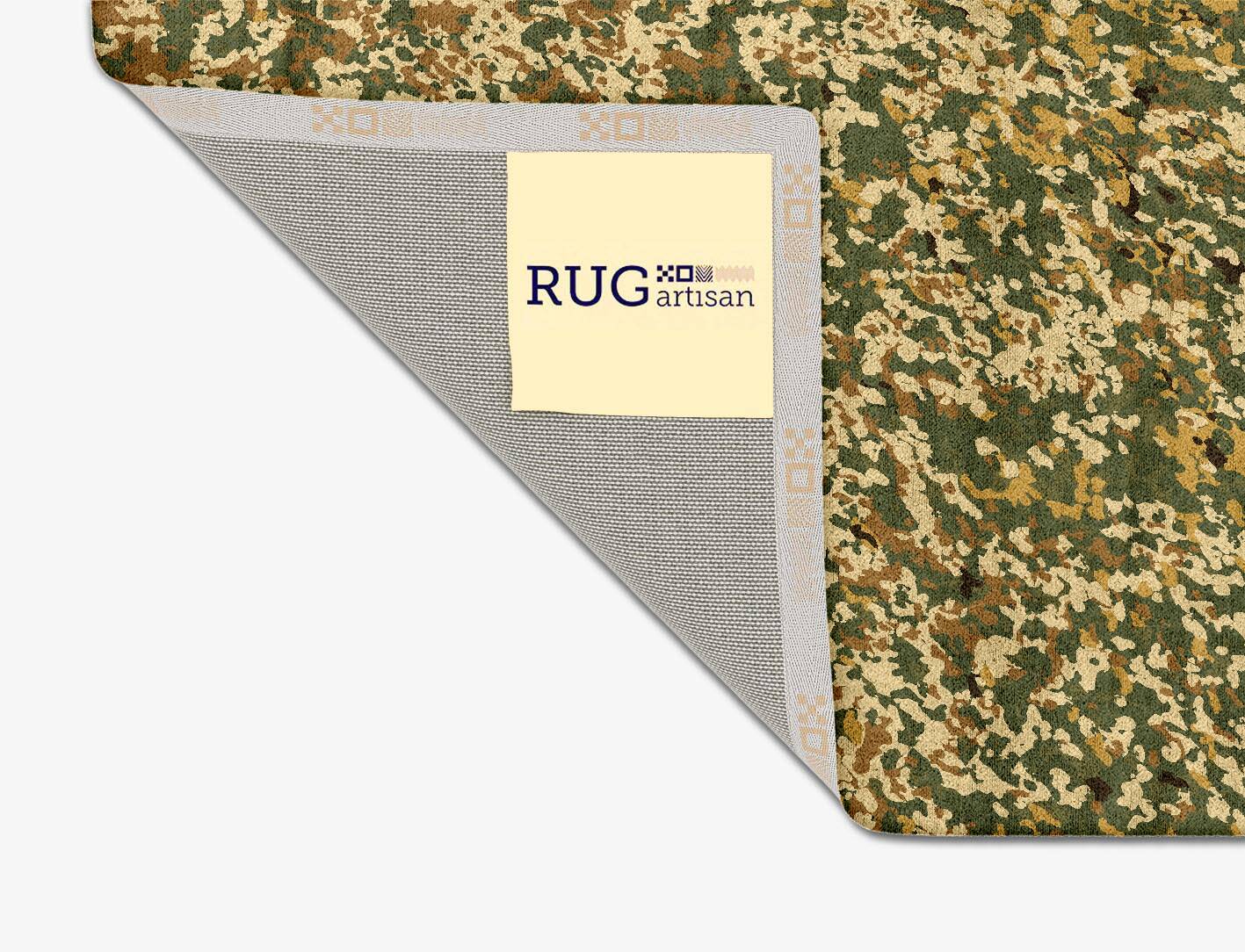 Medley Brush Strokes Square Hand Tufted Bamboo Silk Custom Rug by Rug Artisan