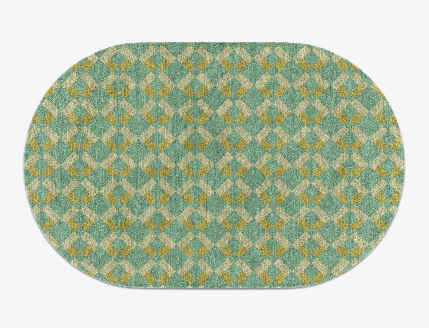 Merlin Geometric Capsule Hand Knotted Tibetan Wool Custom Rug by Rug Artisan