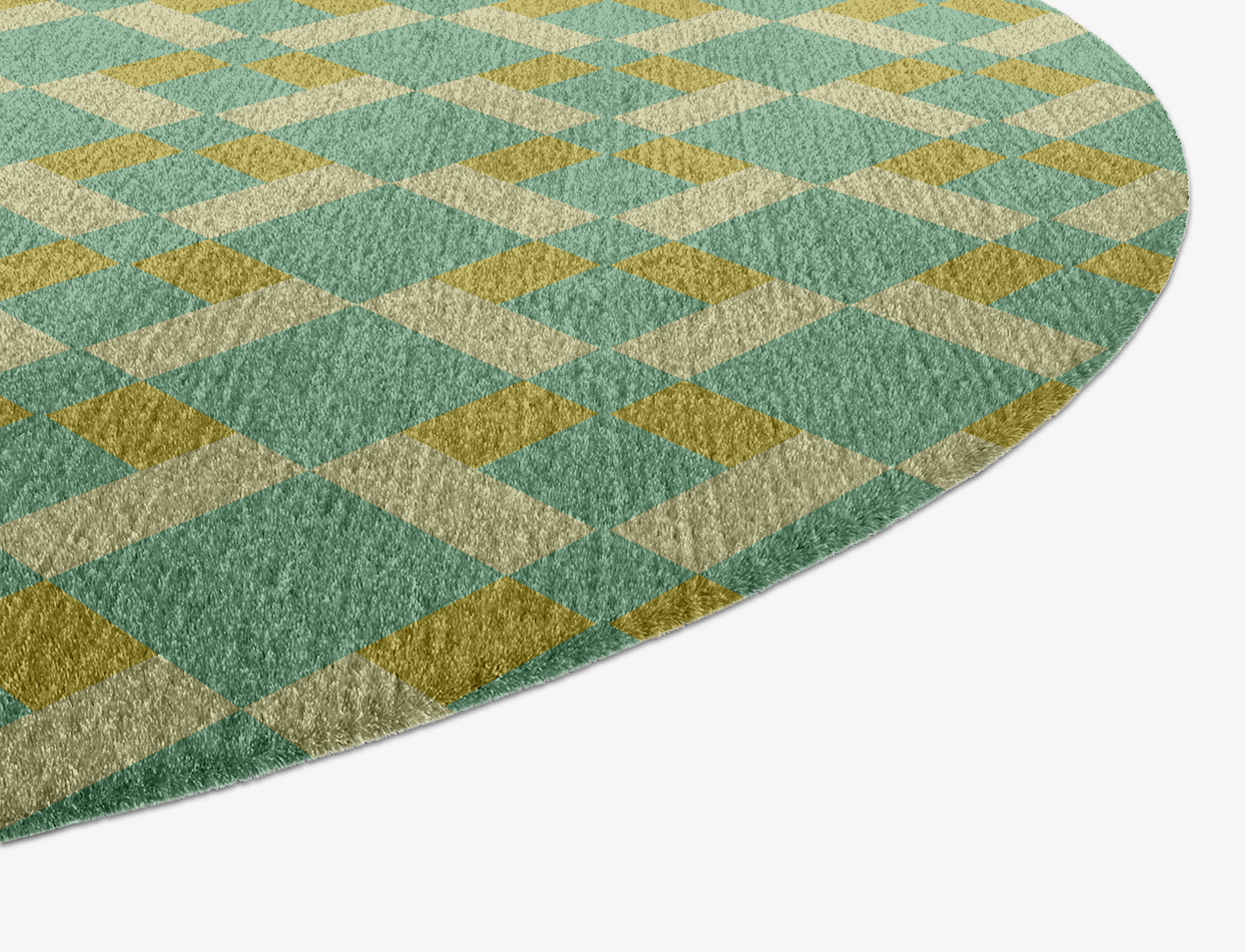 Merlin Geometric Capsule Hand Knotted Tibetan Wool Custom Rug by Rug Artisan